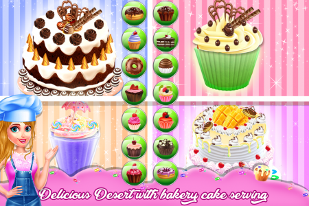اسکرین شات بازی Doll Bake Tasty Cakes Bakery 4