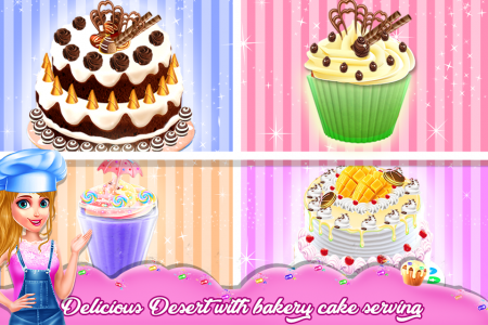 اسکرین شات بازی Doll Bake Tasty Cakes Bakery 5