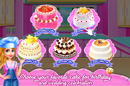 اسکرین شات بازی Doll Bake Tasty Cakes Bakery 2
