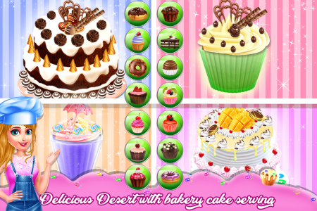 اسکرین شات بازی Doll Bake Tasty Cakes Bakery 3