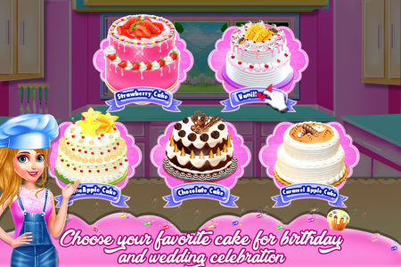 اسکرین شات بازی Doll Bake Tasty Cakes Bakery 4