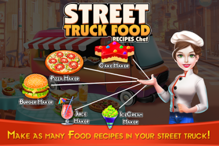 اسکرین شات بازی Street Truck Food Recipes Chef - Cooking Game 8