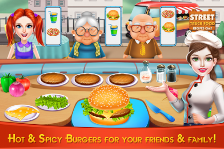 اسکرین شات بازی Street Truck Food Recipes Chef - Cooking Game 4