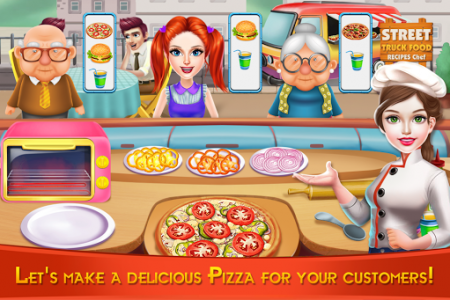 اسکرین شات بازی Street Truck Food Recipes Chef - Cooking Game 3