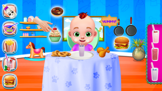 اسکرین شات 7 بازی Babysitter Triplets Chic Care