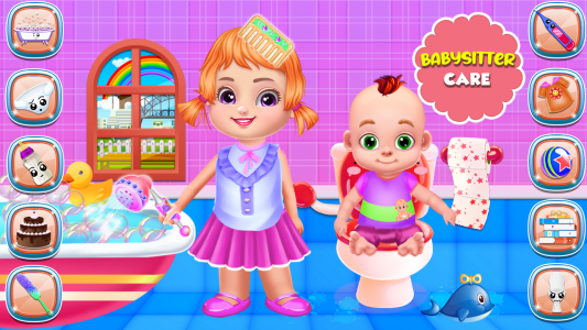 اسکرین شات بازی Babysitter Triplets Chic Care 1