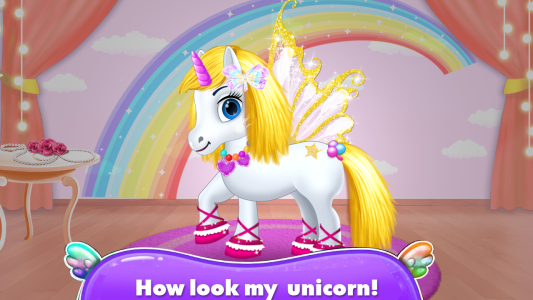 اسکرین شات 5 برنامه Pony Horse Hair Game for Girls