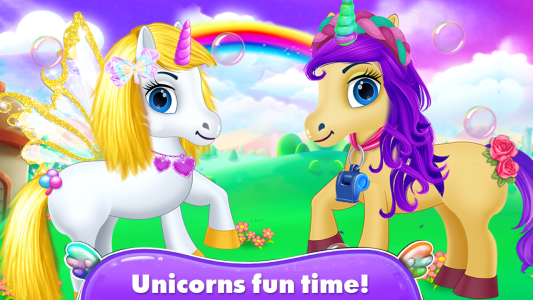 اسکرین شات 1 برنامه Pony Horse Hair Game for Girls