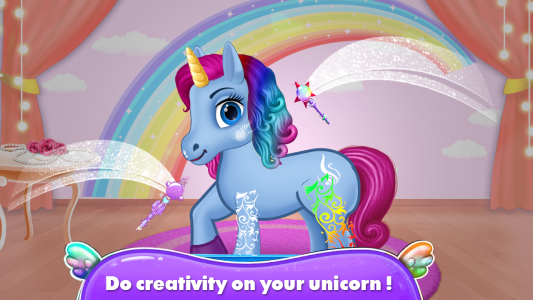 اسکرین شات 6 بازی Princess Unicorn-Pets for Kids