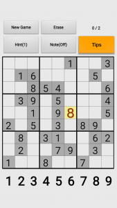 اسکرین شات بازی Classic Sudoku puzzle 8