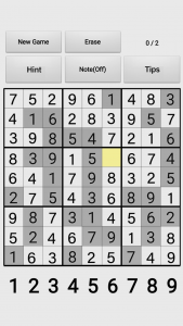 اسکرین شات بازی Classic Sudoku puzzle 6