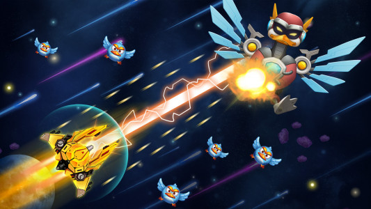 اسکرین شات بازی Chicken Attack: Galaxy Shooter 8
