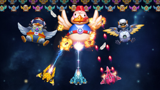 اسکرین شات 7 بازی Chicken Attack: Galaxy Shooter