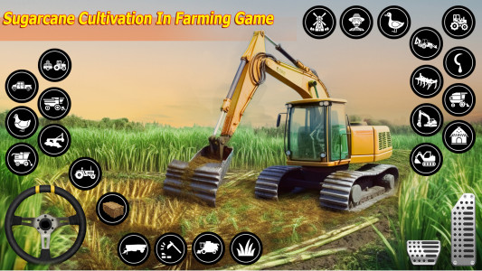 اسکرین شات بازی Farming Simulator Tractor Game 7