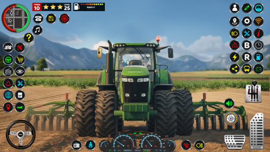 اسکرین شات 1 بازی Tractor Farming Game- Farm Sim