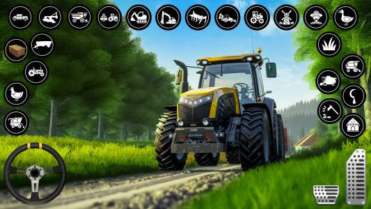اسکرین شات بازی Farming Simulator Tractor Game 4