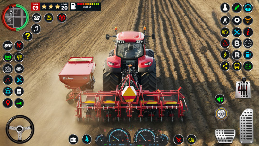 اسکرین شات 5 بازی Tractor Farming Game- Farm Sim