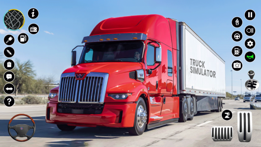 اسکرین شات بازی Cargo Truck Driving Adventure 3