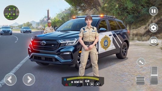 اسکرین شات 1 بازی Police Car Chase Driving Game