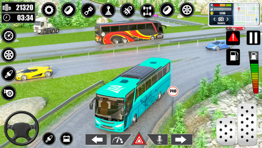اسکرین شات بازی City Coach Tour Bus Simulator 4