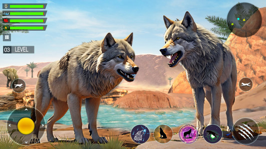 اسکرین شات بازی Wild Animal Simulator Game 3D 2