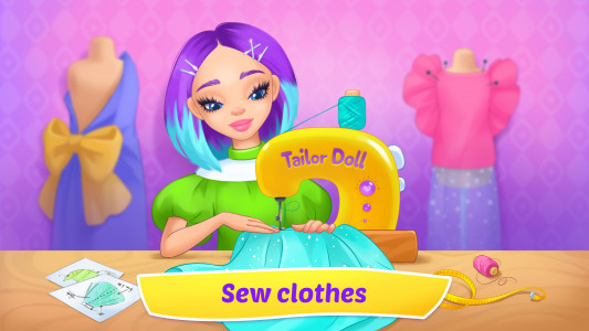 اسکرین شات بازی Fashion Doll: games for girls 2