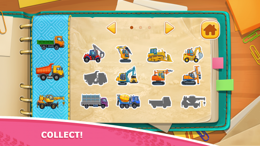اسکرین شات بازی Truck: building games for kids 6