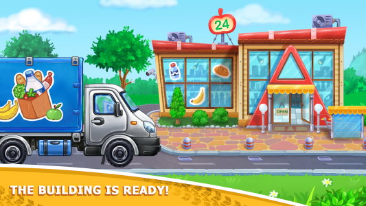 اسکرین شات بازی Truck: building games for kids 5