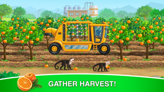 اسکرین شات بازی Farm kids games my Farming car 4