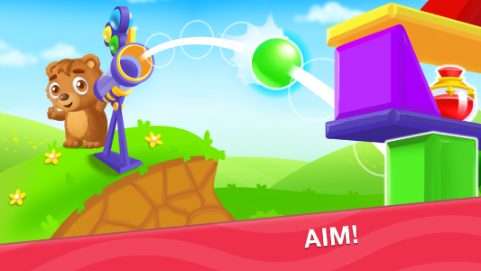 اسکرین شات 2 بازی Kids shooter for bubble games