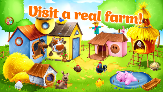 اسکرین شات 1 بازی Kids Animal Farm Toddler Games