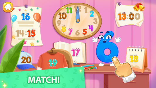 اسکرین شات بازی Numbers for kid Learn to count 3