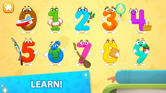 اسکرین شات بازی Numbers for kid Learn to count 2