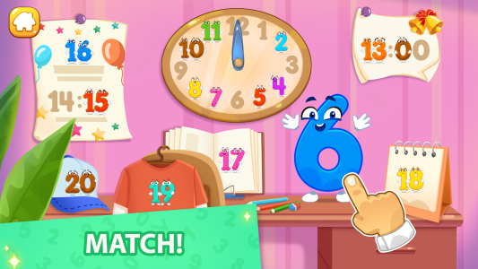 اسکرین شات 3 بازی Numbers for kid Learn to count