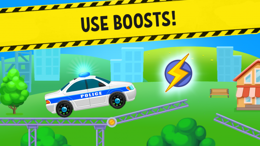 اسکرین شات بازی Police Car x Kids Racing Games 4