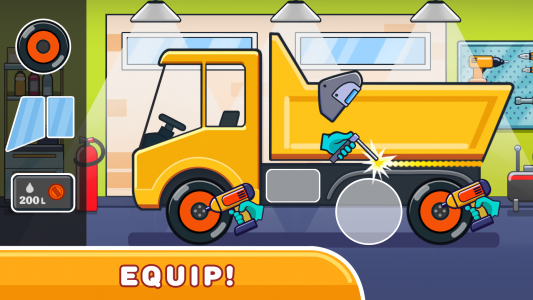 اسکرین شات 1 بازی Car & Games for kids building