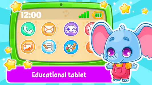اسکرین شات بازی Babyphone & tablet: baby games 1