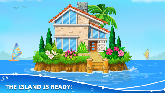 اسکرین شات بازی Island building! Build a house 5