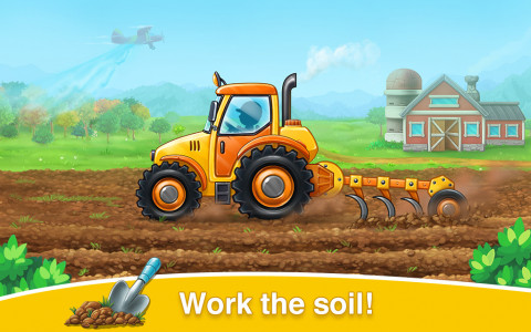 اسکرین شات 2 بازی Farm land & Harvest Kids Games