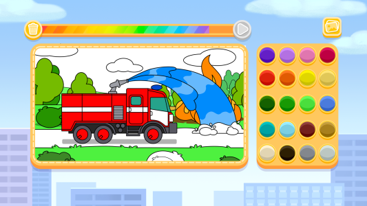 اسکرین شات 8 بازی Kids Cars Games build a truck