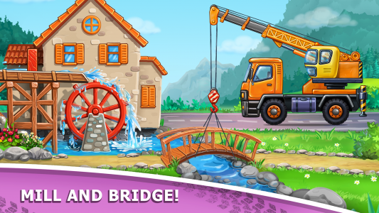 اسکرین شات بازی Truck games - build a house 6