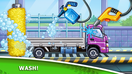 اسکرین شات بازی Truck games - build a house 3