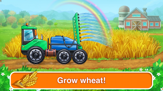 اسکرین شات بازی Wheat Harvest: Farm Kids Games 3