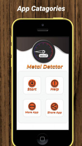 اسکرین شات برنامه Metal and Gold Detector 5