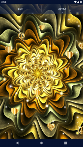 اسکرین شات 6 برنامه Gold Hearts 4K Wallpaper