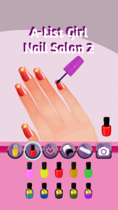 اسکرین شات بازی Nail Dolls Salon ♥ 1