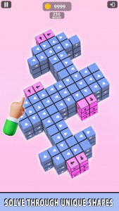 اسکرین شات بازی Tap Out 3D - Blocks Away 4