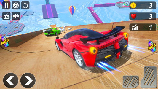 اسکرین شات بازی Car Stunts: Car Offline Games 2