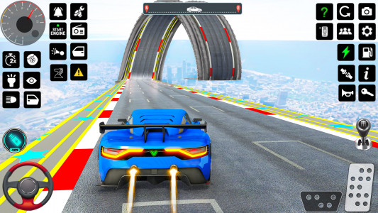 اسکرین شات بازی Crazy Car Stunts: Ramp Car 6