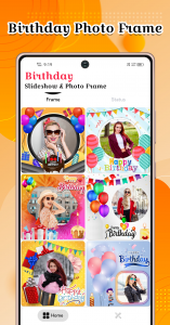 اسکرین شات 1 برنامه Birthday Song Video Maker